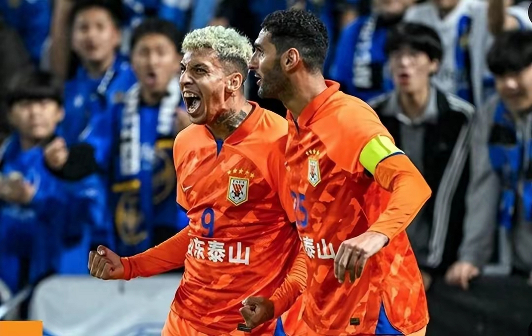 亚冠赛前走向成谜，山东泰山远射贴柱，震撼外界，医务组通报恢复